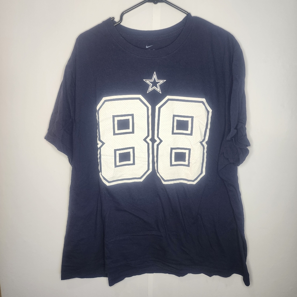 Nike Dallas Cowboys Men's Navy Blue #88 Lamb Short Sleeve T-Shirt, Size 3XL